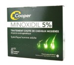 Cooper Minoxidil 5% 3 Flacons de 60ml